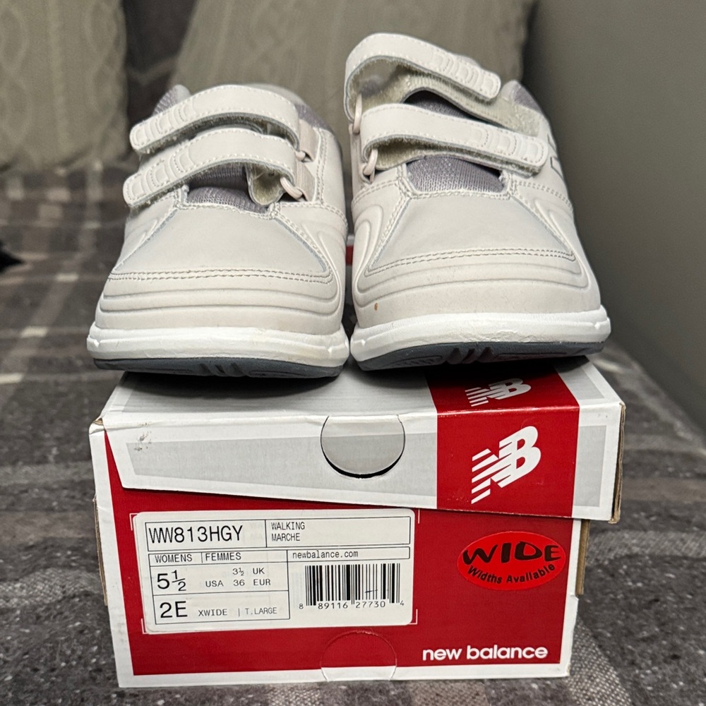 New Balance Women's White Walking Sneakers